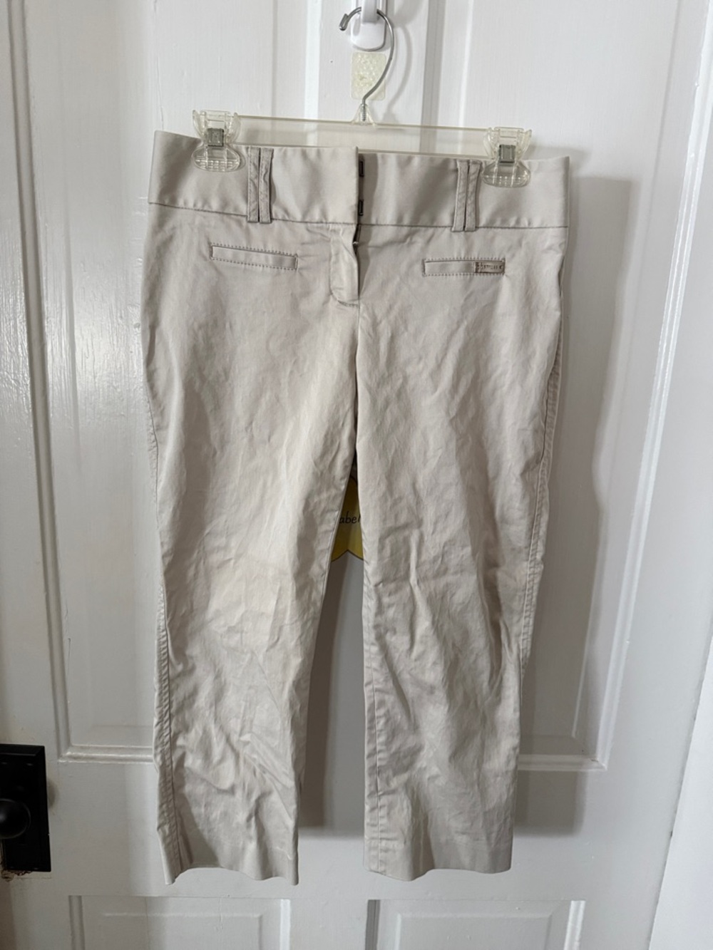 Express Beige Capris